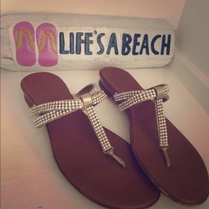 Sparkle Stud Sandals